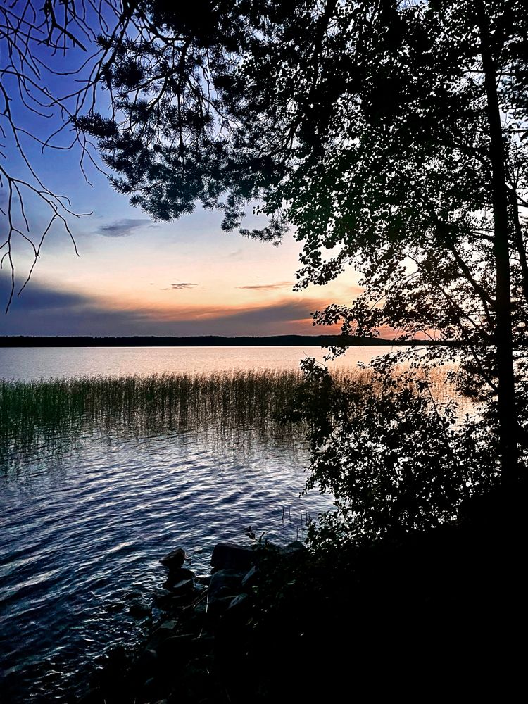 Lake on the early morning